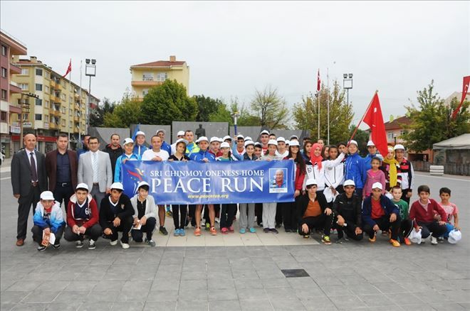 Yedi Ülkenin Sporcuları Çan´da Dünya Barışı İçin Koştu