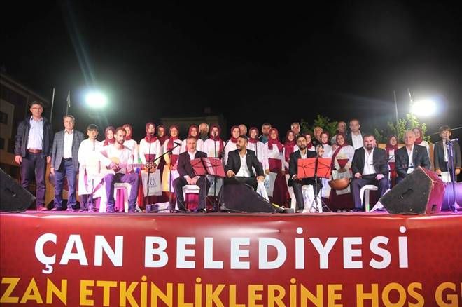 Çan Belediyesi 7. Ramazan Etkinlikleri Kur´an-ı Kerim Tilaveti ve İlahilerle Başladı