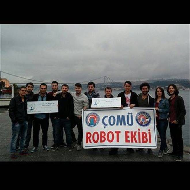 ÇOMÜ Robot Ekibinden Bir Başarı Daha