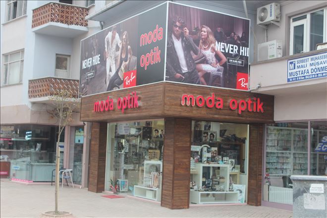 MODA OPTİK YENİ YERİNDE HİZMETE GİRDİ