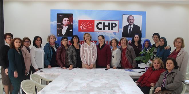 NURCAN BİNGÖL CHP ÇAN İLÇE KADIN KOLUNU ZİYARET ETTİ