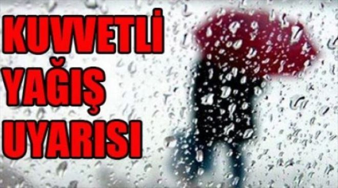 METEOROLOJİ UYARIYOR...