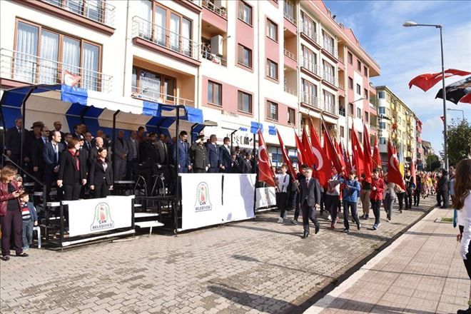 29 Ekim Cumhuriyet Bayramı Çan´da Büyük Bir Coşku İle Kutlandı