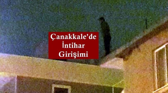 Çanakkale´de İntihar Girişimi