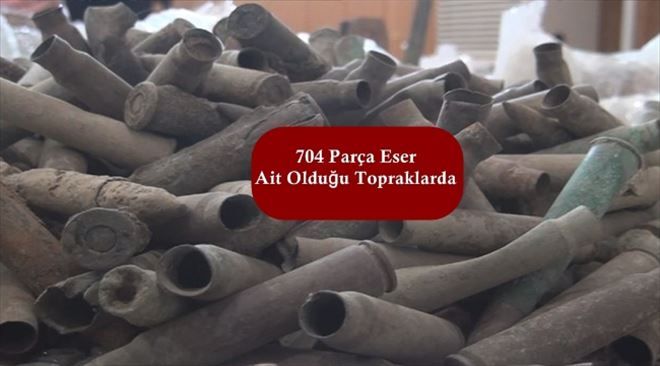 704 Parça Eser, Ait Olduğu Topraklarda...