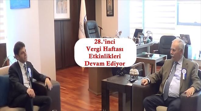 28.´inci Vergi Haftası Etkinlikleri Devam Ediyor