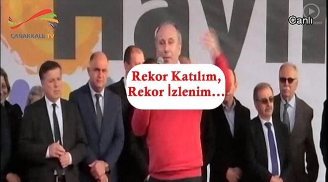 Rekor Katılım, Rekor İzlenim...