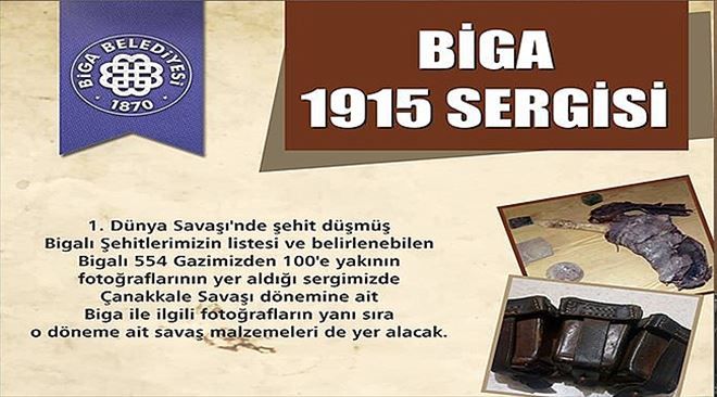 Biga 1915 Sergisi, Atatürk Kültür Merkezi´nde