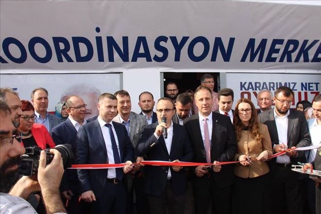 AK PARTİ ÇAN SEÇİM KOORDİNASYON MERKEZİ AÇILDI