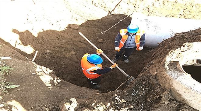 Hamdibey Mahallesi´nde Yağmur Suyu ve Kanalizasyon Sorununa Kökten Çözüm