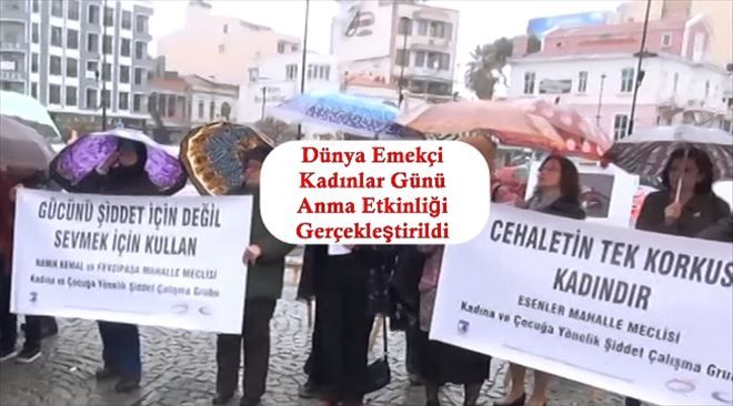 Dünya Emekçi Kadınlar Günü Anma Etkinliği Gerçekleştirildi