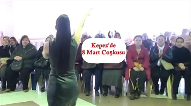 Kepez´de 8 Mart Coşkusu