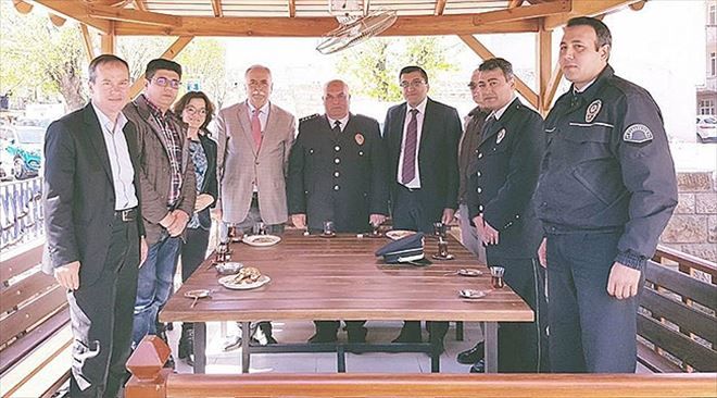 Başkan Gökhan´dan Çan Emniyetine Ziyaret