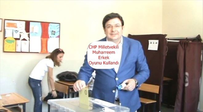 CHP Milletvekili Muharreem Erkek Nedime Hanım Kız Meslek Lisesi´nde Oyunu Kullandı