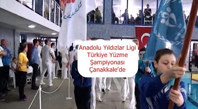 Anadolu Yıldızlar Ligi Türkiye Yüzme Şampiyonası Çanakkale´de