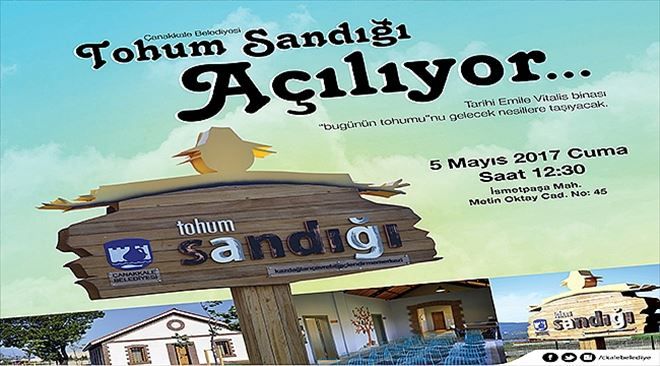 Tohum Sandığı Açılıyor…