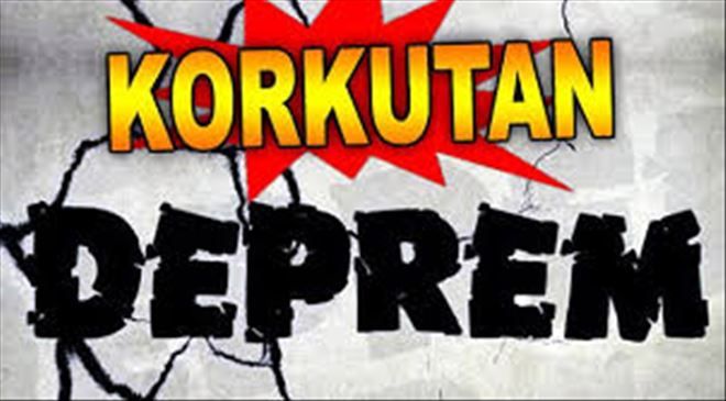 Çanakkale´de Korkutan Deprem!