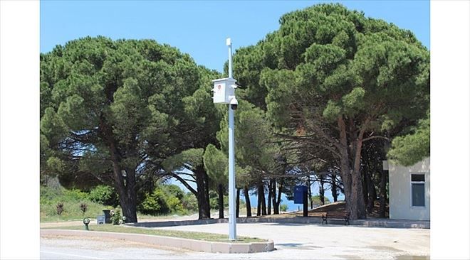 Çanakkale Şehitliğine Güvenlik Kamerası Sistemi