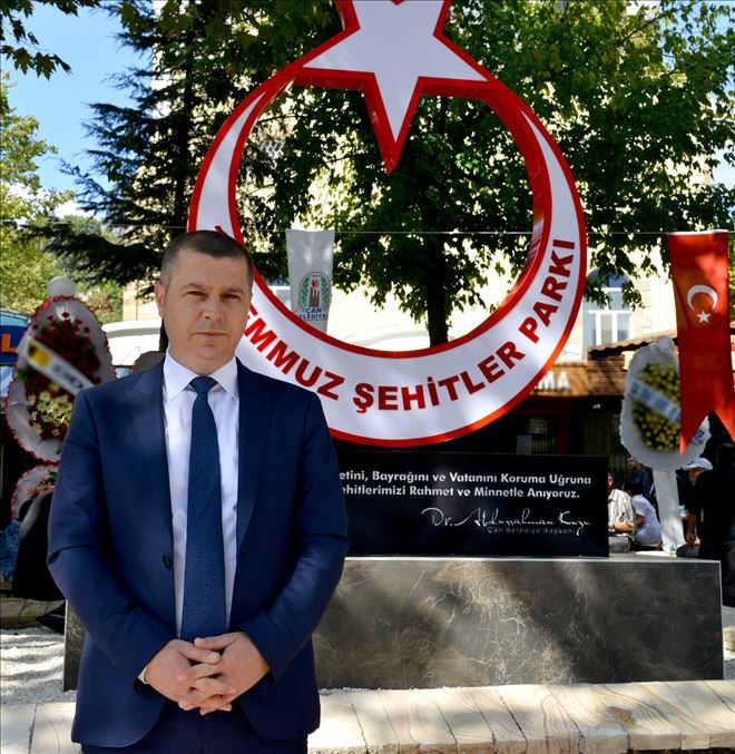 Çan Belediye Başkanı Dr. Abdurrahman Kuzu´nun 15 Temmuz Şehitleri Anma, Demokrasi Ve Milli Birlik Günü Mesajı