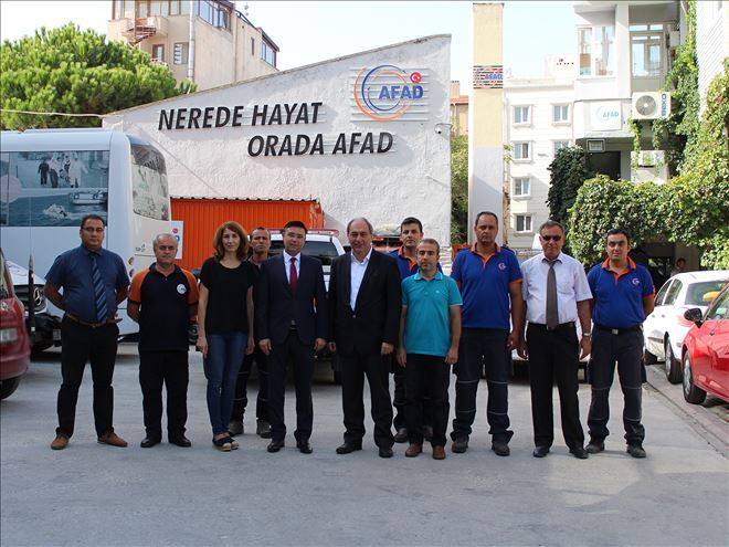 AFAD Deprem Dairesi Başkanı Çanakkale´de