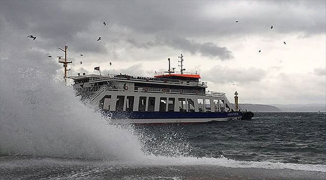 Olumsuz Hava Şartları, Feribot Seferlerini Etkiledi!