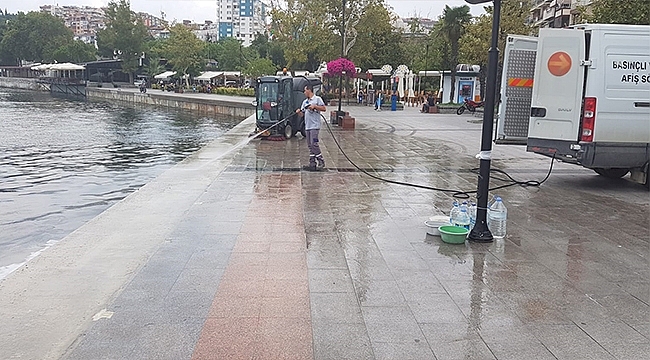 Temizlik Çalışmaları Kent Genelinde Rutin Olarak Devam Ediyor