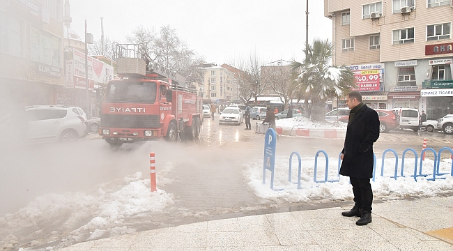 Kar ve Buzlanmaya Karşı Termal Su İle Temizlik