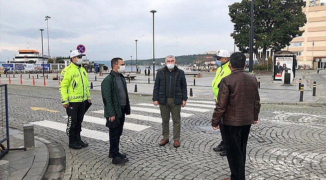 VALİ AKTAŞ, HAFTA SONU SOKAĞA ÇIKMA KISITLAMASI TEDBİRLERİNİ DENETLEDİ