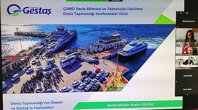 DENİZ TAŞIMACILIĞI KONFERANSLAR DİZİSİNİN İLKİ GERÇEKLEŞTİ