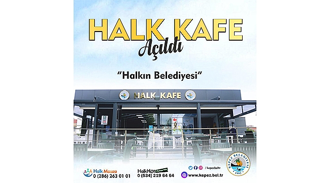 HALK KAFE TEKRAR AÇILDI