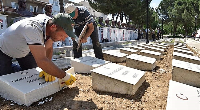 TÜRK DEVLETLERİ VE ÇANLI ŞEHİTLER ANITI ÇALIŞMALARI SONA YAKLAŞIYOR 