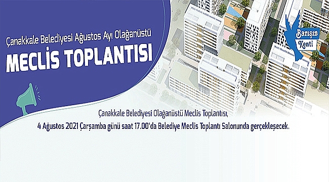 MECLİS TOPLANTISI BUGÜN