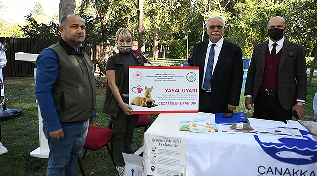 VETERİNERLİK İŞLERİ MÜDÜRLÜĞÜ'NDEN HAYVANLARI KORUMA GÜNÜ ETKİNLİĞİ