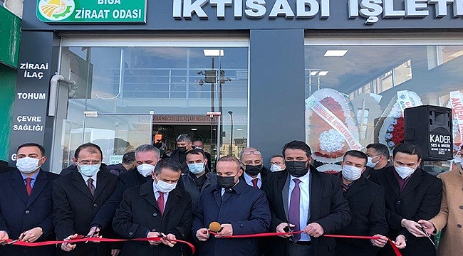 BİGA ZİRAAT ODASI İKTİSADİ İŞLETME AÇILDI