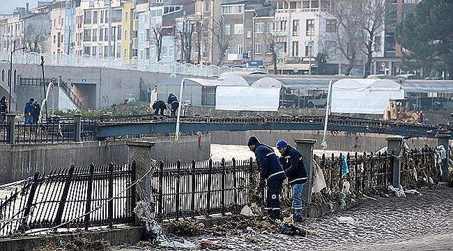 KOCABAŞ ÇAYI KENARINDA TEMİZLİK ÇALIŞMALARI BAŞLADI