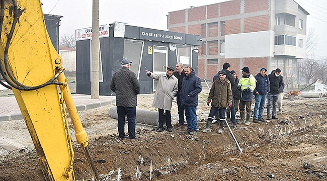 SABAHIN İLK IŞIKLARIYLA İNCELEMELERDE BULUNDU