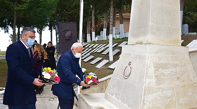 LAPSEKİ'DE 18 MART TÖRENLE KUTLANDI