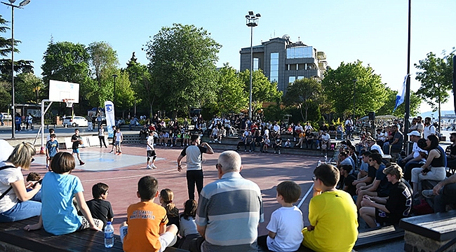 3X3 BASKETBOL TURNUVASI BAŞLADI