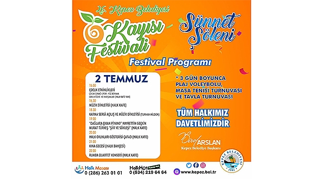 KEPEZ'DE FESTİVAL HEYECANI