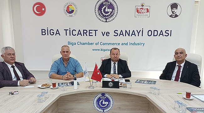 BİGA TSO, KAMU BANKALARININ MÜDÜRLERİ İLE BİR ARAYA GELDİ