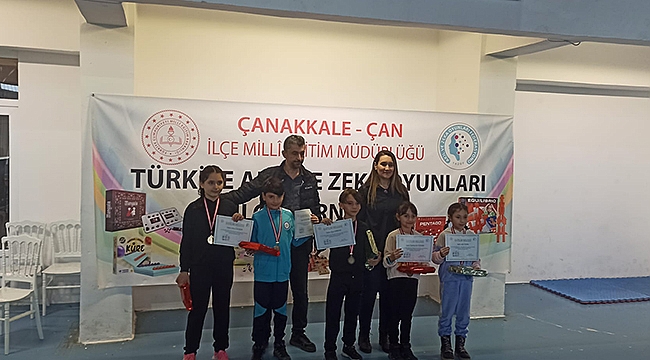 ÇANLI ÖĞRENCİLER AKIL VE ZEKALARINI YARIŞTIRDILAR