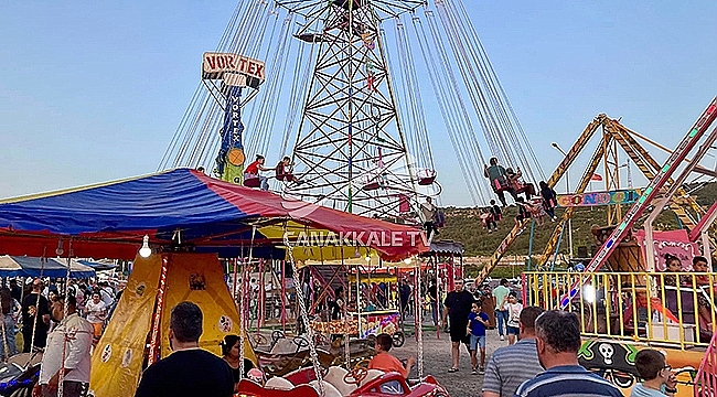 ÇANLILAR PANAYIRDA EĞLENCEYE DOYDU