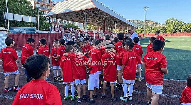  ÇANSPOR'UN YAZ OKULLARINDA SIKI ANTRENMAN