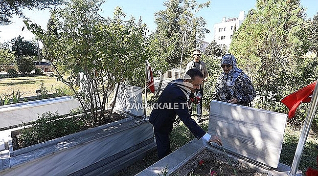  ŞEHİTLERİMİZ, HASTANE BAYIRI ŞEHİTLİĞİNDE RAHMET, MİNNET VE ŞÜKRANLA ANILDI