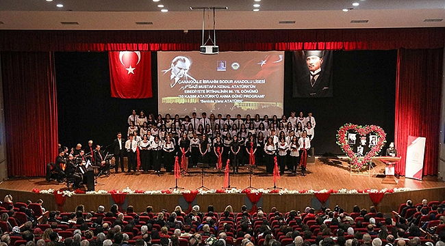 "SENİNLE VARIZ ATATÜRK"