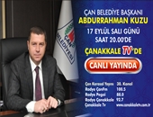 Kuzu Çanakkale Tv'ye Konuk Oluyor