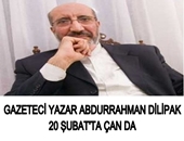 Abdurrahman Dilipak Çan'da