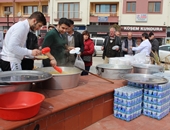 Atatürk Şehir Meydanı Esnaflarından Pilav Hayrı